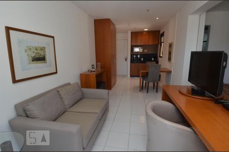 Sala de apartamento para alugar com 1 quarto, 43m² em Copacabana, Rio de Janeiro