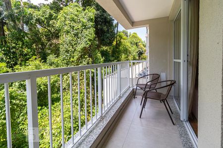 Varanda da Sala de apartamento à venda com 3 quartos, 77m² em Taquara, Rio de Janeiro