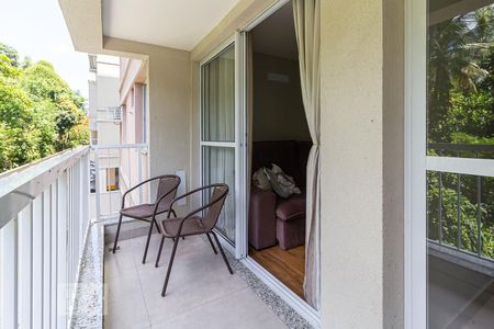 Varanda da Sala de apartamento à venda com 3 quartos, 77m² em Taquara, Rio de Janeiro
