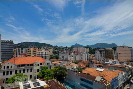 Vista do Quarto de apartamento à venda com 1 quarto, 35m² em Centro, Rio de Janeiro