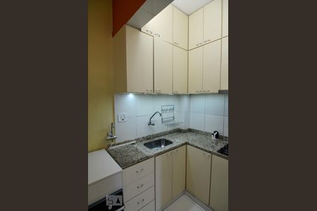 Cozinha de apartamento à venda com 1 quarto, 35m² em Centro, Rio de Janeiro