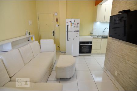 Sala de apartamento à venda com 1 quarto, 35m² em Centro, Rio de Janeiro