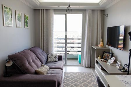 sala de apartamento para alugar com 2 quartos, 58m² em Jardim Roberto, Osasco