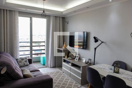sala de apartamento para alugar com 2 quartos, 58m² em Jardim Roberto, Osasco
