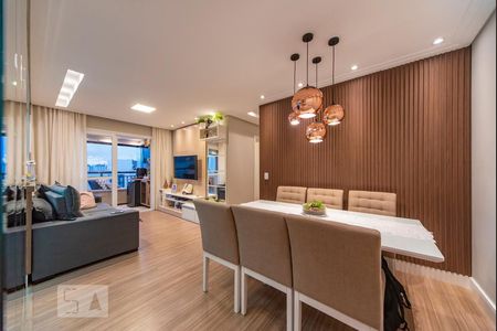 Sala de apartamento à venda com 3 quartos, 88m² em Jardim, Santo André