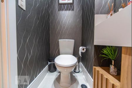 Lavabo de apartamento à venda com 3 quartos, 88m² em Jardim, Santo André