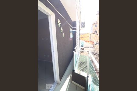 Varanda da Suíte de apartamento à venda com 2 quartos, 60m² em Santa Teresinha, Santo André