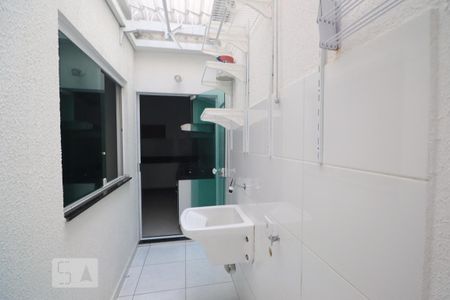 Área de Serviço de apartamento à venda com 2 quartos, 60m² em Santa Teresinha, Santo André