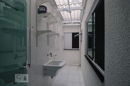 Área de Serviço de apartamento à venda com 2 quartos, 60m² em Santa Teresinha, Santo André