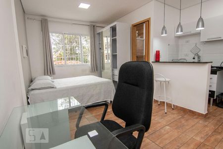 Sala de kitnet/studio para alugar com 1 quarto, 30m² em Jardim Brasil (zona Sul), São Paulo