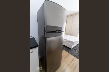 Cozinha de kitnet/studio à venda com 1 quarto, 26m² em Pinheiros, São Paulo