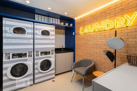 Studio à venda com 26m², 1 quarto e sem vaga Studio à venda com 26m², 1 quarto e sem vagaLavanderia