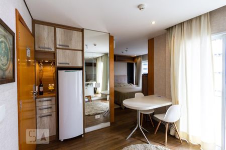 sala/copa de kitnet/studio para alugar com 1 quarto, 29m² em Paraíso, São Paulo