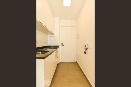 Cozinha de kitnet/studio à venda com 1 quarto, 25m² em Cerqueira César, São Paulo