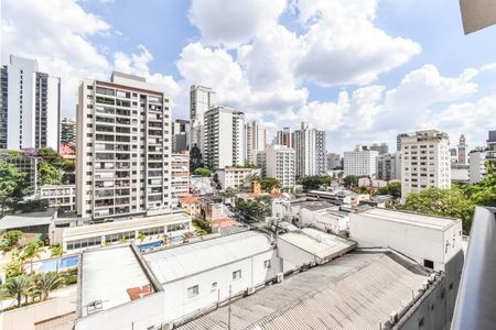 Varanda de kitnet/studio à venda com 1 quarto, 25m² em Cerqueira César, São Paulo