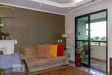 Sala de apartamento à venda com 3 quartos, 95m² em Jardim Anália Franco, São Paulo