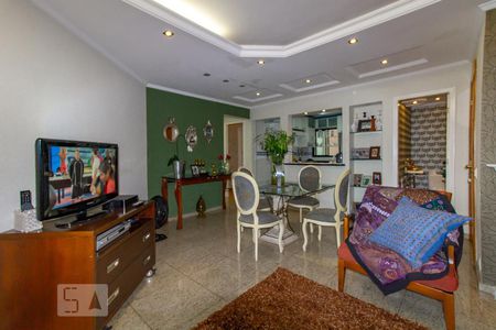 Sala de apartamento à venda com 3 quartos, 95m² em Jardim Anália Franco, São Paulo