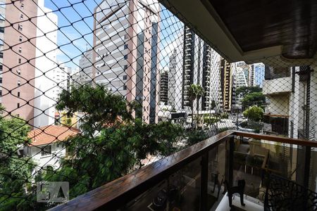 Varanda de apartamento para alugar com 1 quarto, 44m² em Cerqueira César, São Paulo