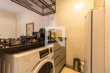 Sala/Cozinha de apartamento para alugar com 1 quarto, 44m² em Cerqueira César, São Paulo