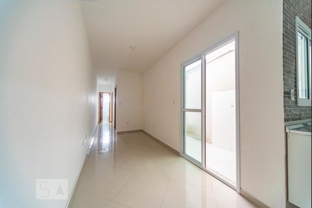 Sala de apartamento à venda com 2 quartos, 40m² em Vila Linda, Santo André