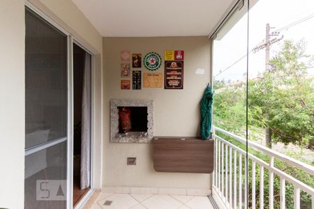 Varanda gourmet de apartamento à venda com 3 quartos, 75m² em Loteamento Center Santa Genebra, Campinas