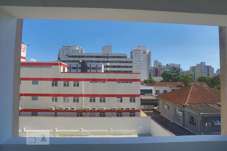 Vista da sala de apartamento para alugar com 2 quartos, 73m² em Boqueirão, Santos
