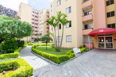 Área comum de apartamento para alugar com 2 quartos, 55m² em Parque São Vicente, Mauá