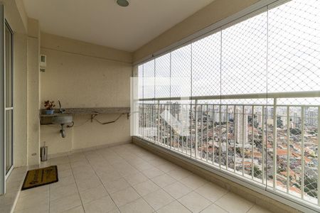 Varanda da Sala de apartamento à venda com 2 quartos, 80m² em Vila Monumento, São Paulo