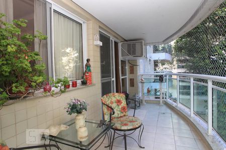 Varanda da Sala  de apartamento à venda com 4 quartos, 129m² em Freguesia de Jacarepaguá, Rio de Janeiro