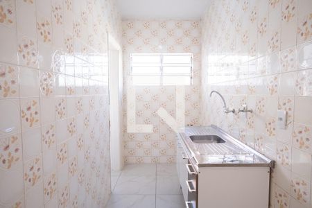 Cozinha de apartamento para alugar com 1 quarto, 45m² em Mirandópolis, São Paulo