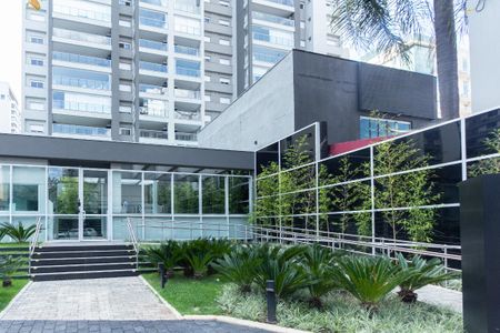 Fachada de kitnet/studio para alugar com 1 quarto, 47m² em Indianópolis, São Paulo