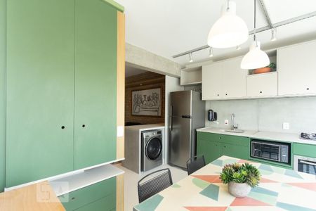 Varanda de kitnet/studio para alugar com 1 quarto, 47m² em Indianópolis, São Paulo