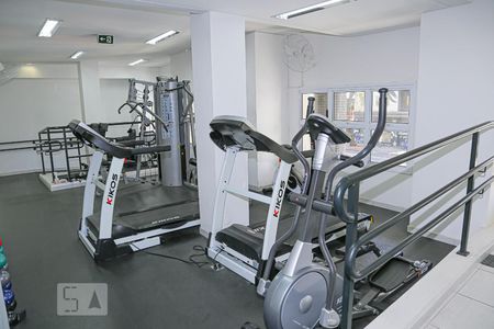 Área comum - Academia de kitnet/studio à venda com 1 quarto, 27m² em República, São Paulo