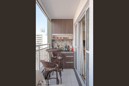 Varanda de apartamento para alugar com 1 quarto, 33m² em Belém, São Paulo