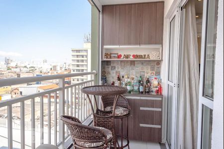 Varanda de apartamento para alugar com 1 quarto, 33m² em Belém, São Paulo