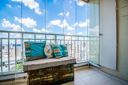 Varanda da Sala de apartamento para alugar com 2 quartos, 50m² em Vila Industrial, Campinas