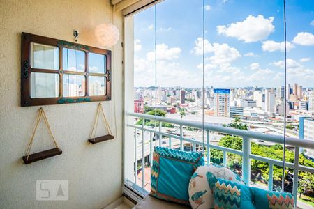 Varanda da Sala de apartamento para alugar com 2 quartos, 50m² em Vila Industrial, Campinas