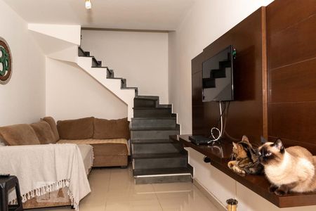 Sala de casa de condomínio à venda com 2 quartos, 64m² em Vila Alpina, São Paulo