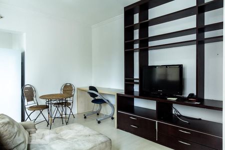 Sala de apartamento para alugar com 1 quarto, 30m² em Vila Olímpia, São Paulo