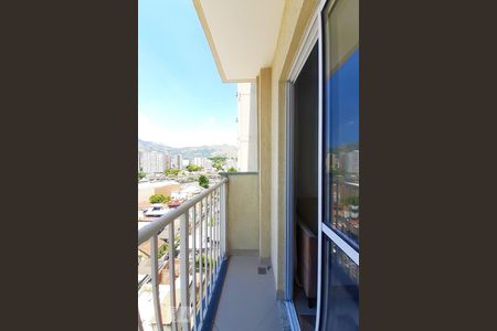 Varanda da Sala de apartamento para alugar com 2 quartos, 51m² em Todos Os Santos, Rio de Janeiro
