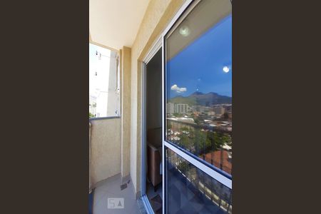 Varanda da Sala de apartamento para alugar com 2 quartos, 51m² em Todos Os Santos, Rio de Janeiro