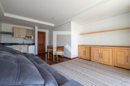 Sala/Cozinha de apartamento para alugar com 1 quarto, 52m² em Pinheiros, São Paulo