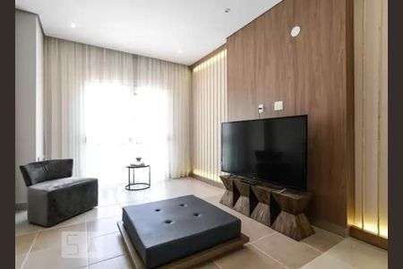 Área comum de kitnet/studio para alugar com 1 quarto, 28m² em Liberdade, São Paulo