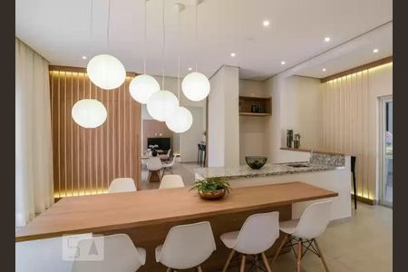 Área comum de kitnet/studio para alugar com 1 quarto, 28m² em Liberdade, São Paulo