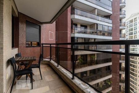 Varanda de apartamento para alugar com 3 quartos, 120m² em Indianópolis, São Paulo