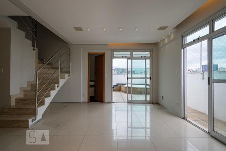 Sala de apartamento para alugar com 3 quartos, 135m² em Funcionários, Belo Horizonte