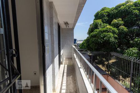 Varanda da Sala de apartamento para alugar com 2 quartos, 60m² em Rocha, Rio de Janeiro
