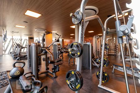 Apartamento para alugar com 46m², 1 quarto e 1 vaga Apartamento para alugar com 46m², 1 quarto e 1 vagaAcademia