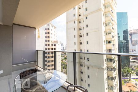 Varanda de apartamento para alugar com 1 quarto, 46m² em Pinheiros, São Paulo
