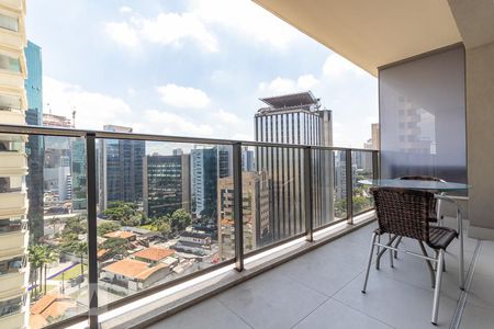 Varanda de apartamento para alugar com 1 quarto, 46m² em Pinheiros, São Paulo